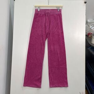Pink Juicy Couture Velour Track